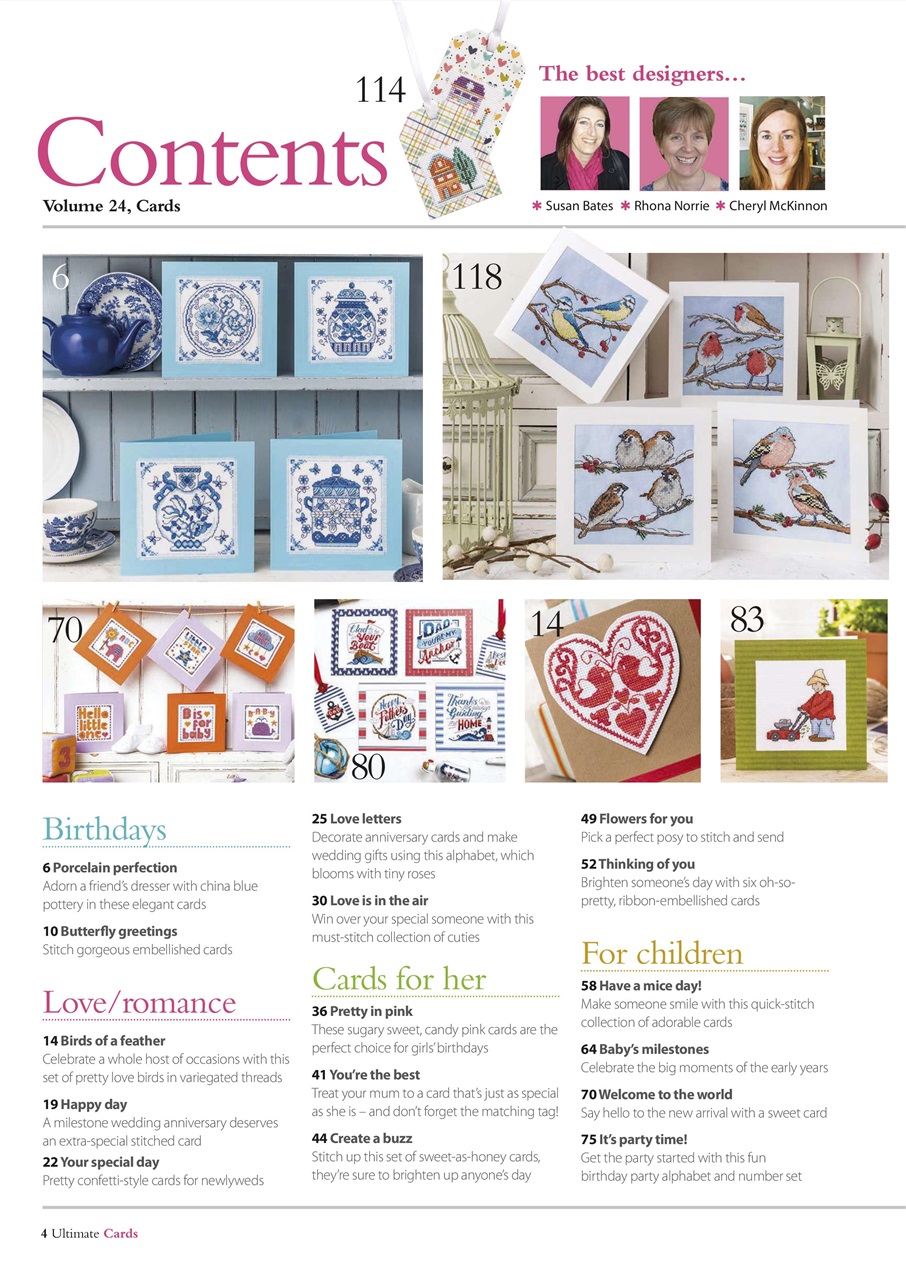 The World of Cross Stitching Preview Pages