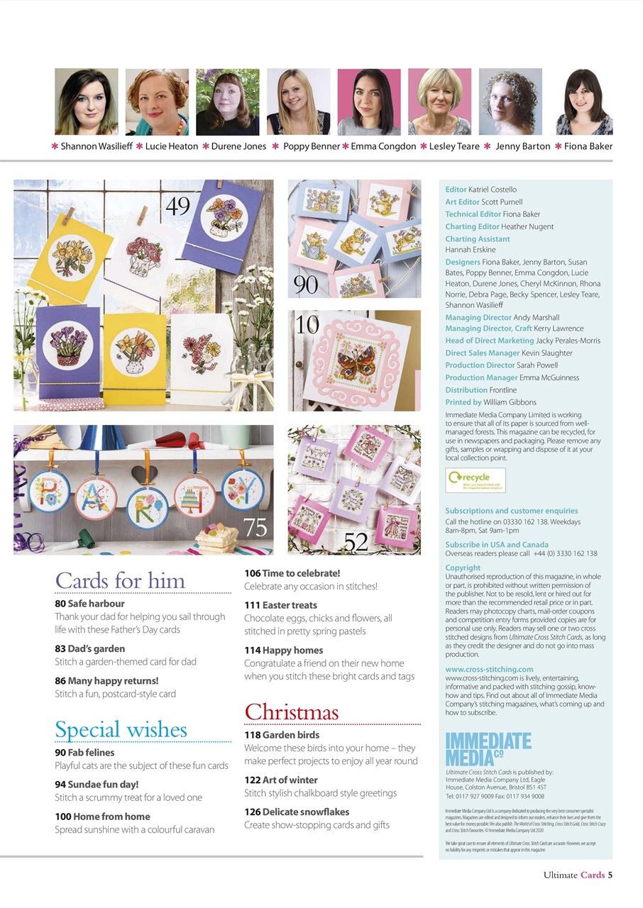 The World of Cross Stitching Preview Pages