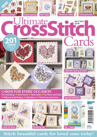 The World of Cross Stitching issue Ultimate Cross Stitch Cards 2018