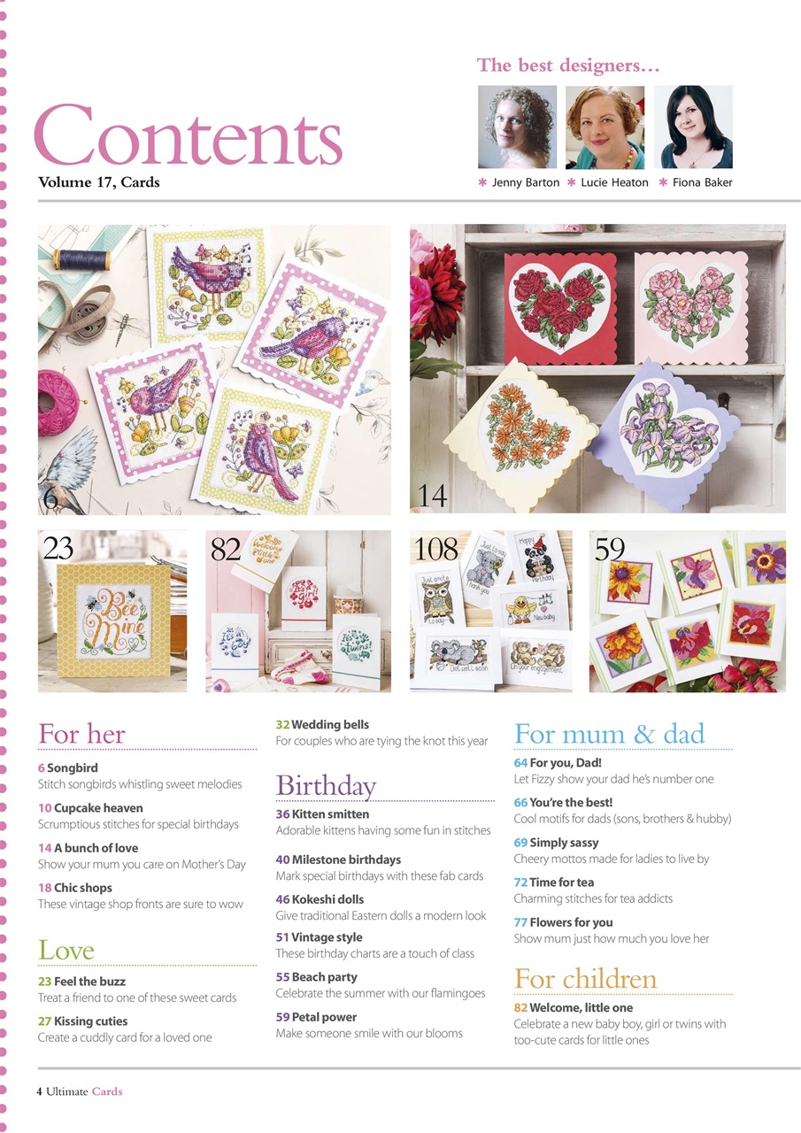 The World of Cross Stitching Preview Pages