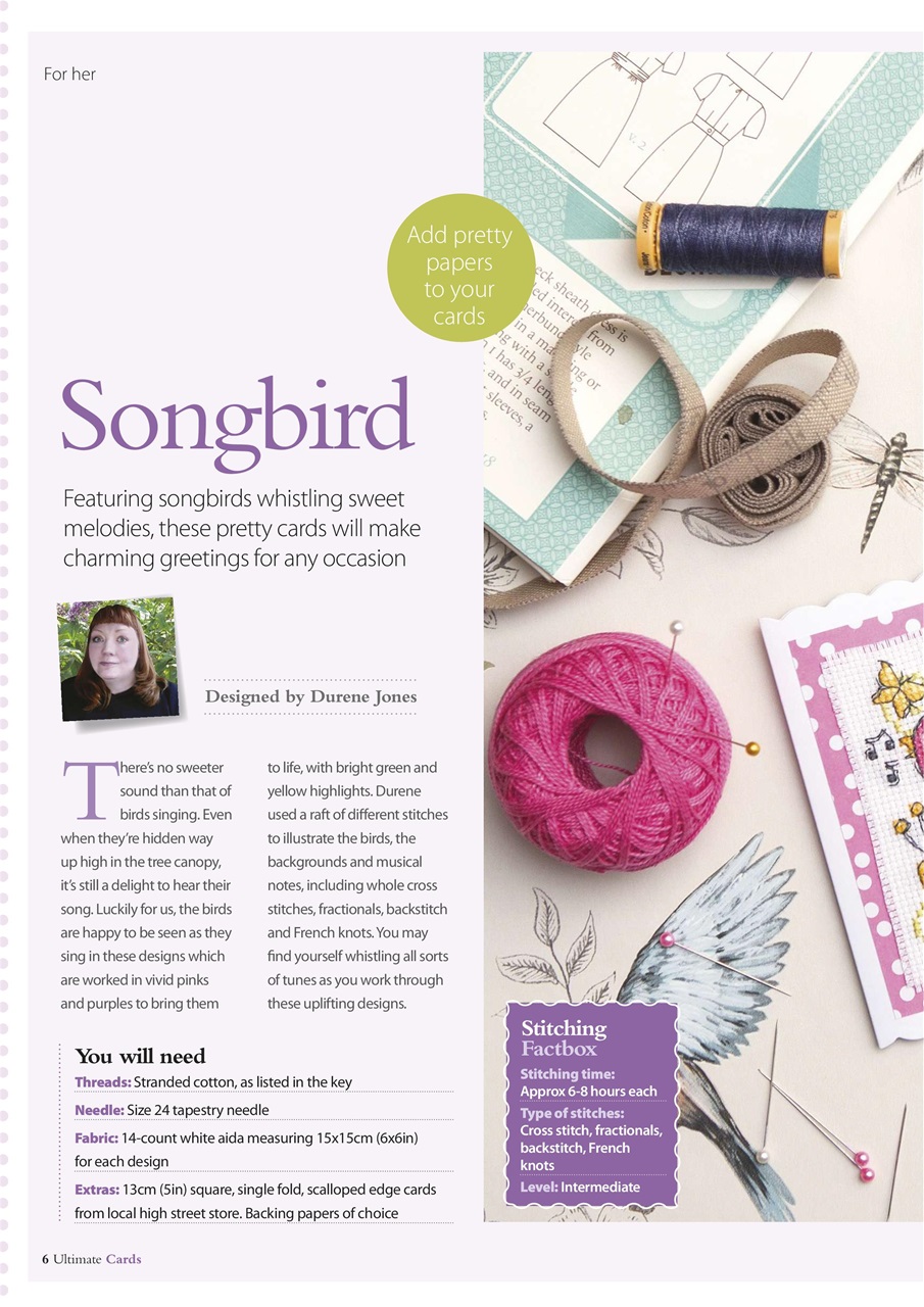 The World of Cross Stitching Preview Pages