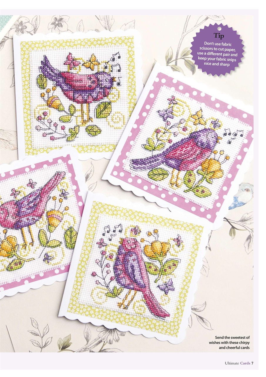 The World of Cross Stitching Preview Pages