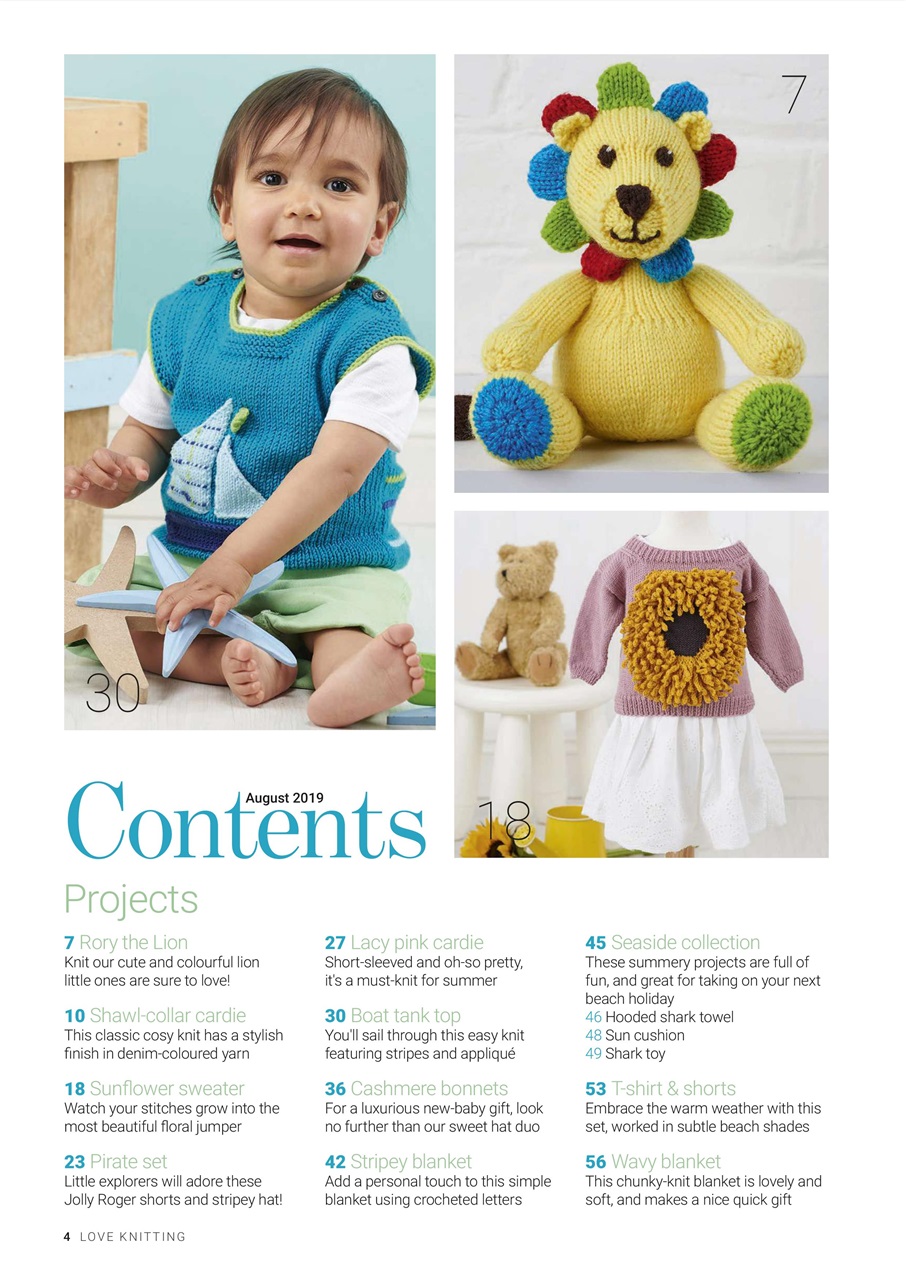 Simply Knitting Preview Pages