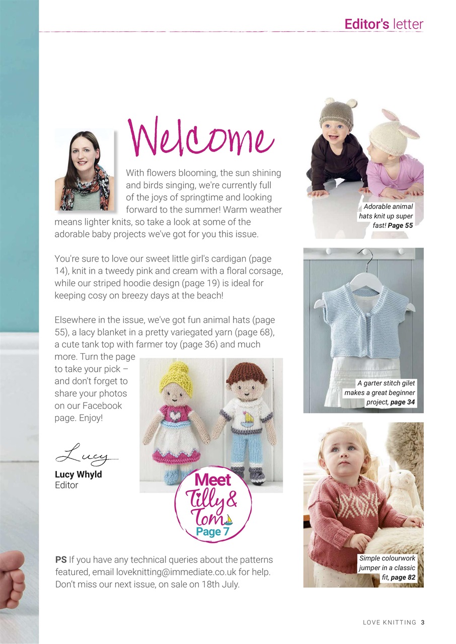 Simply Knitting Preview Pages