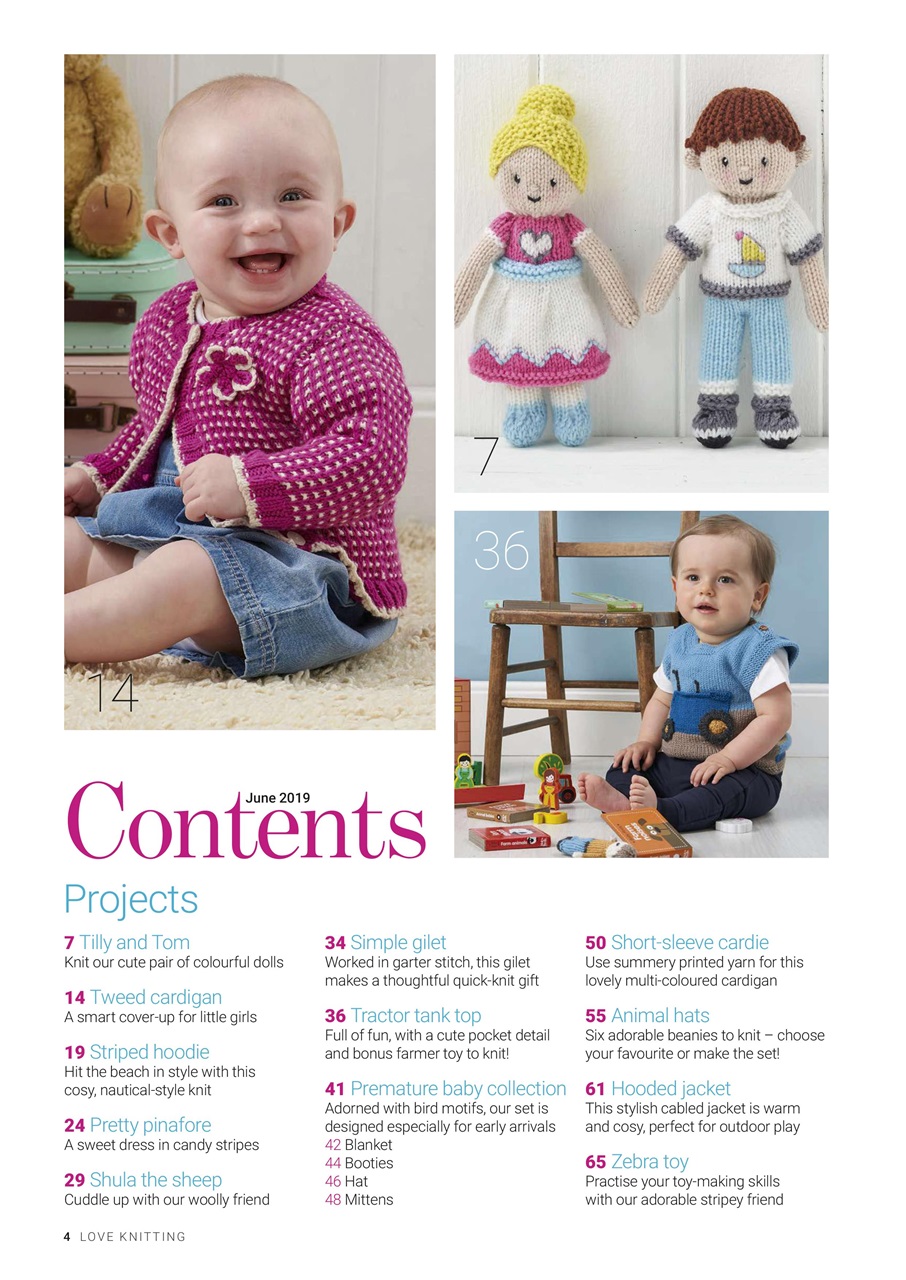 Simply Knitting Preview Pages