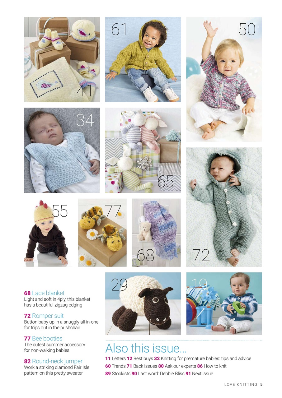 Simply Knitting Preview Pages