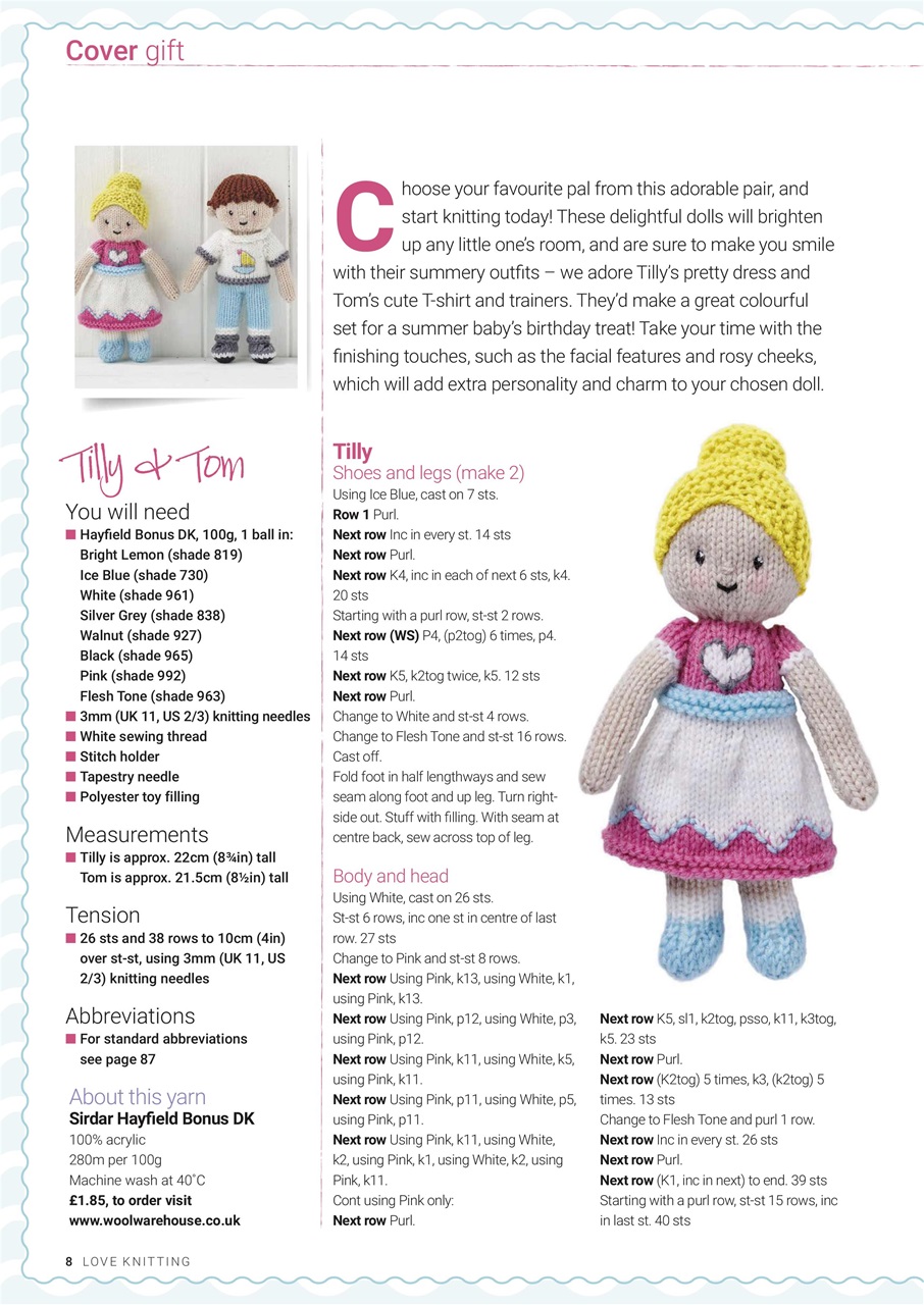 Simply Knitting Preview Pages