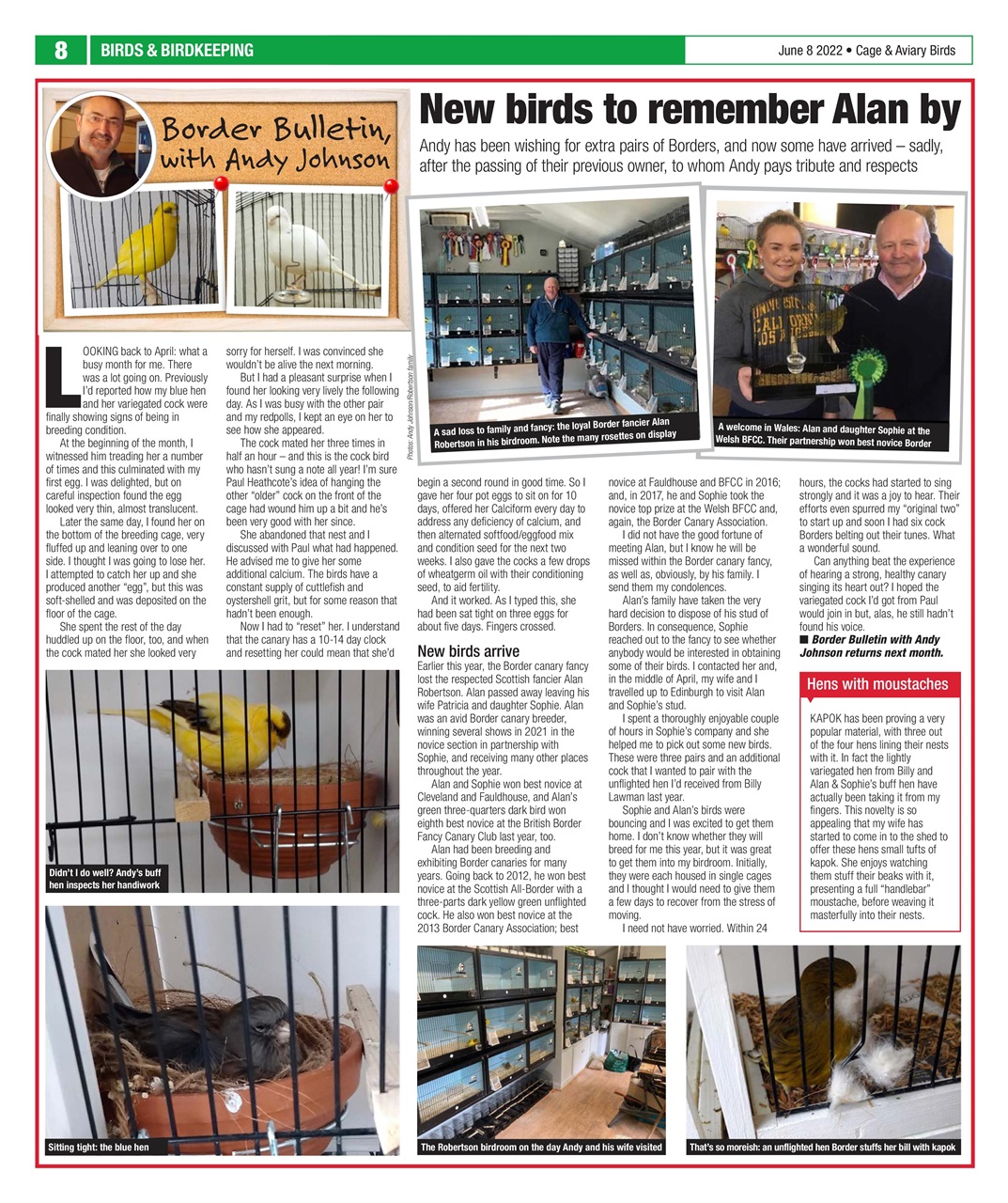 Cage & Aviary Birds Preview Pages