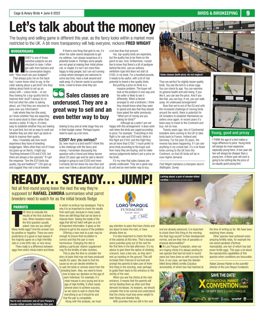 Cage & Aviary Birds Preview Pages