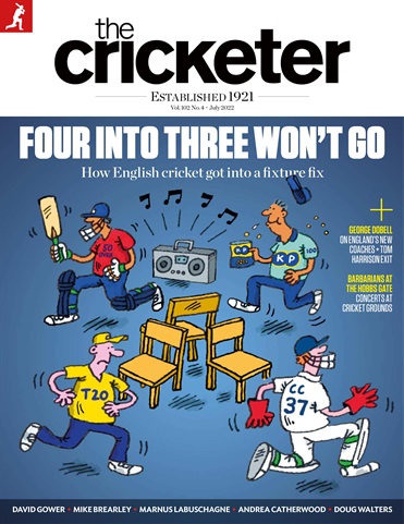 The Cricketer Magazine issue July 2022