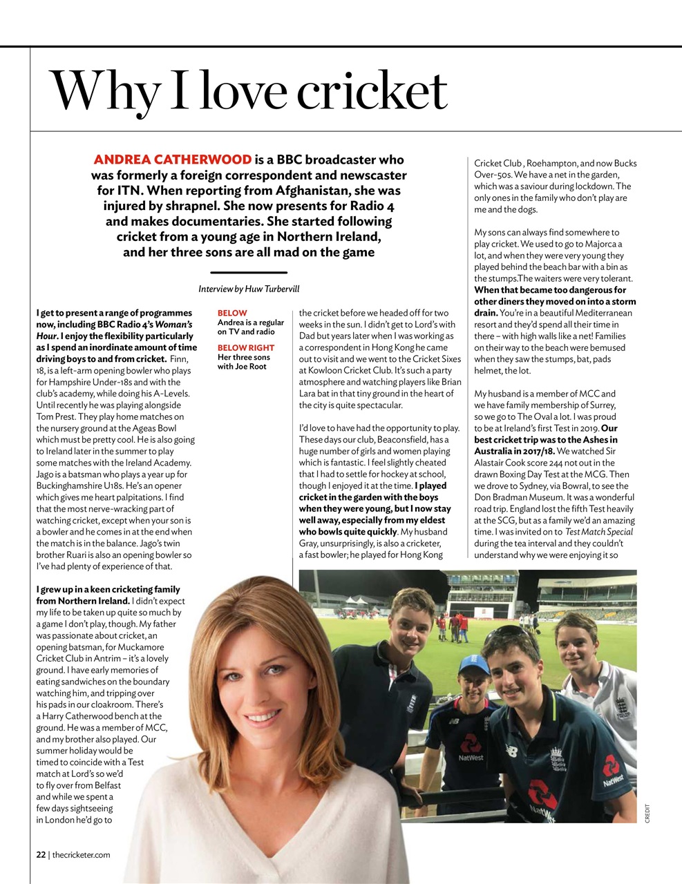 The Cricketer Magazine Preview Pages