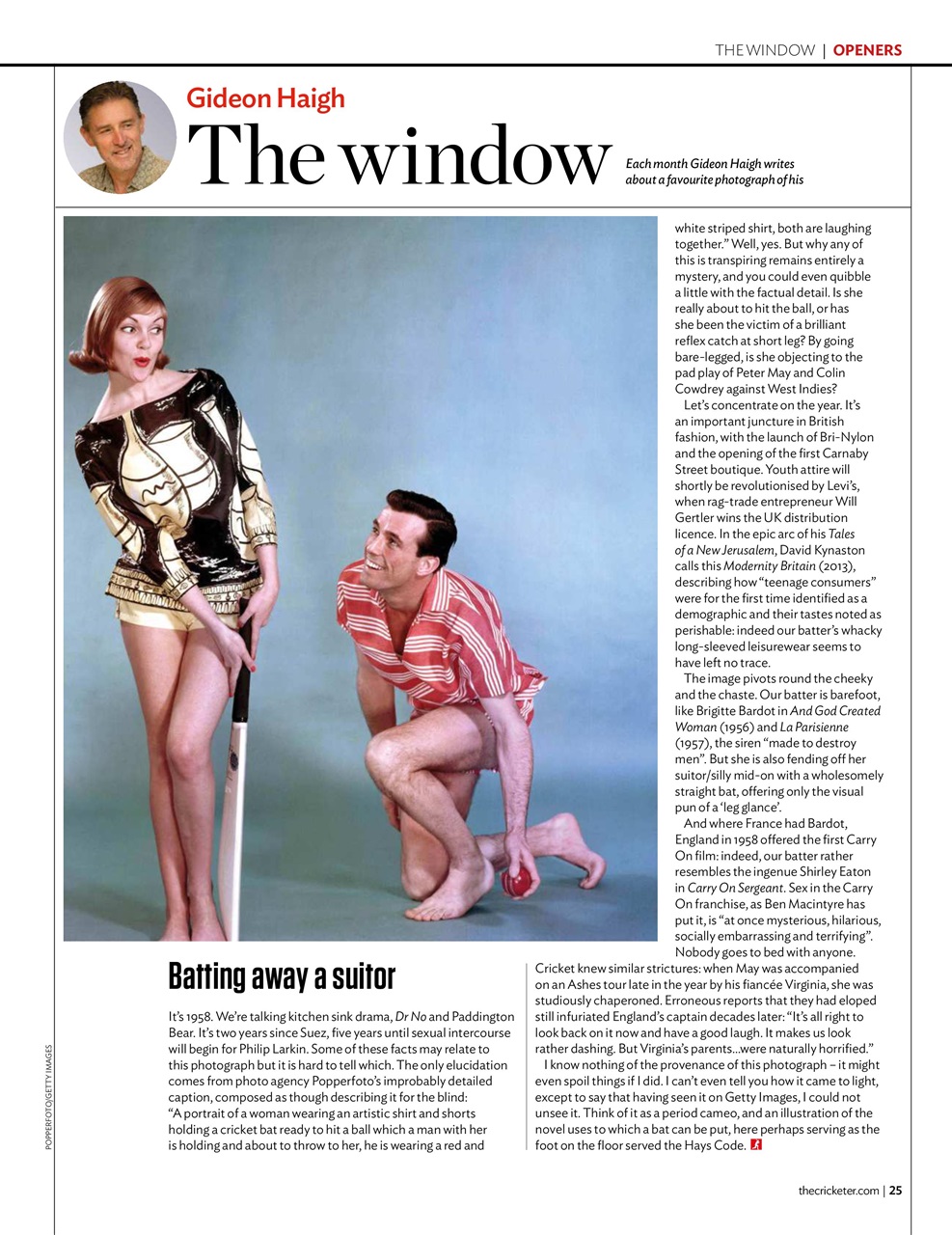 The Cricketer Magazine Preview Pages