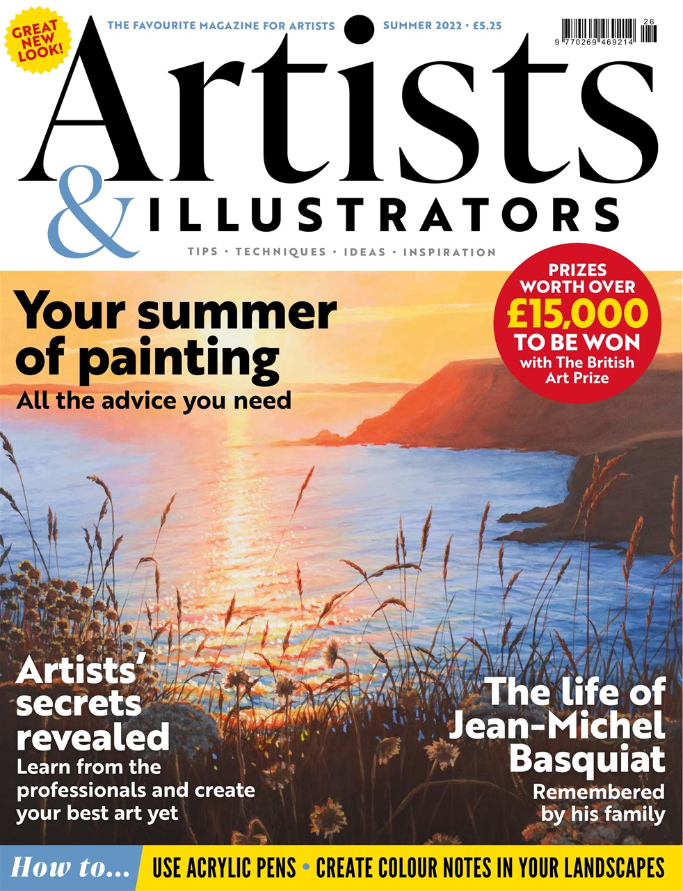 Artists & Illustrators Preview Pages