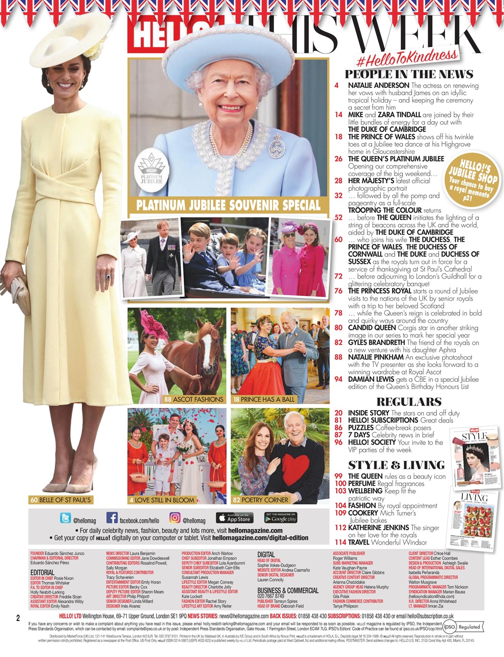 Hello! Magazine Preview Pages