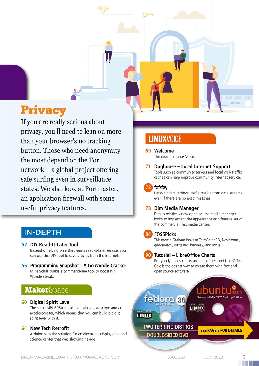 Linux Magazine Preview Pages