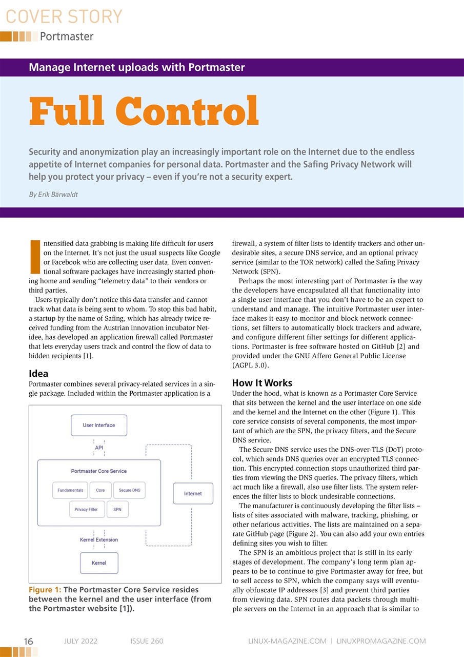 Linux Magazine Preview Pages