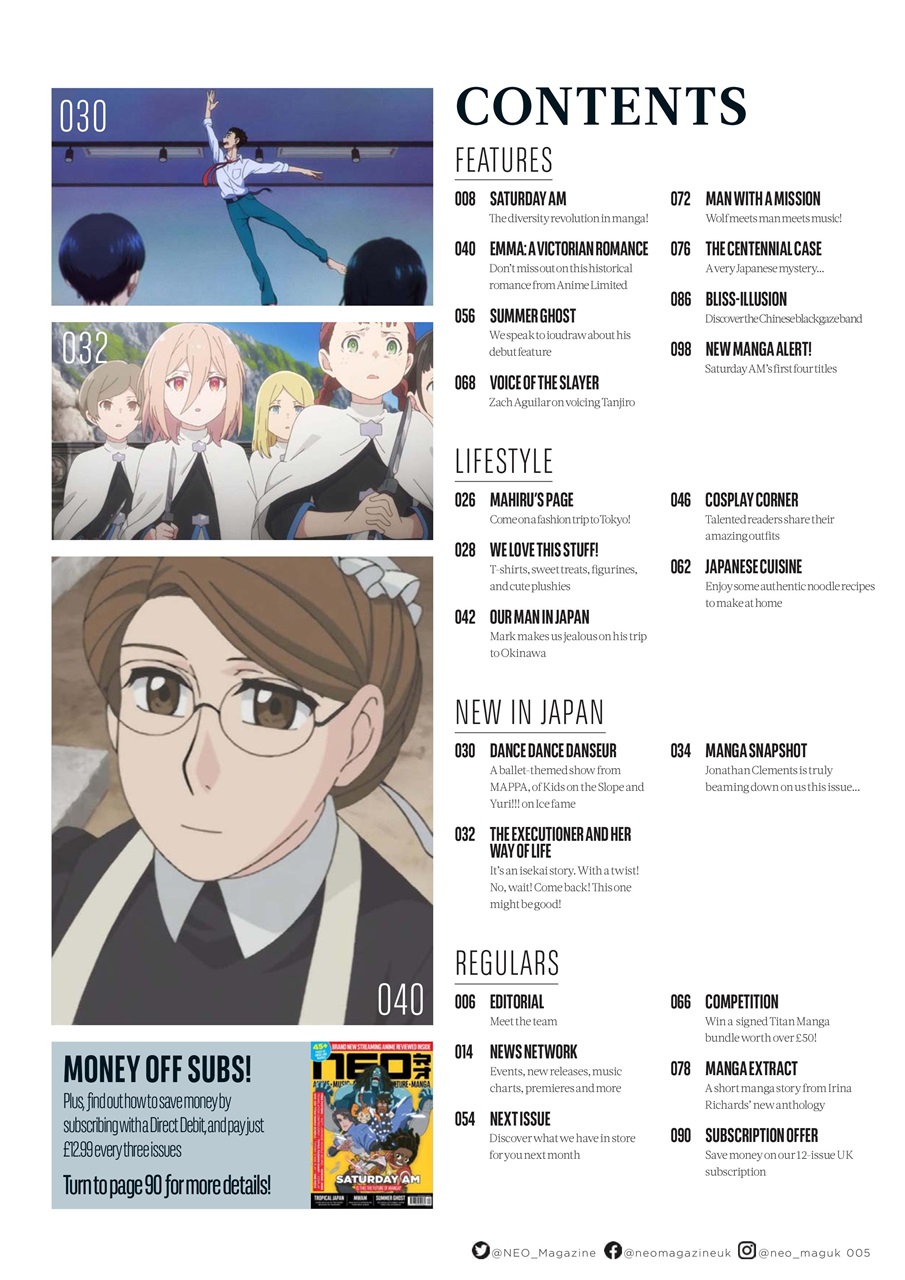 NEO Magazine Preview Pages