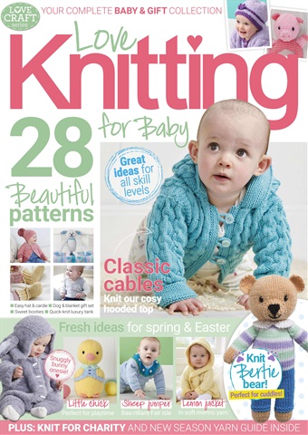 Simply Knitting issue Love Knitting For Baby April 2019