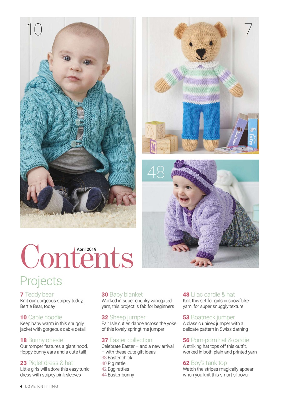 Simply Knitting Preview Pages