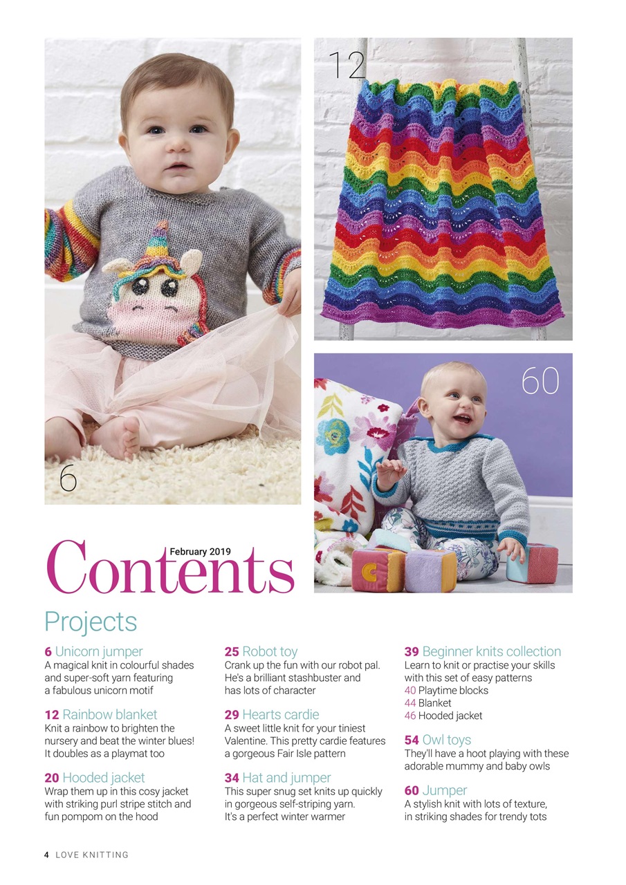 Simply Knitting Preview Pages