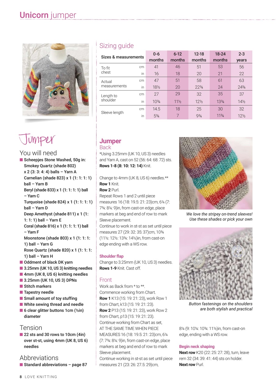 Simply Knitting Preview Pages