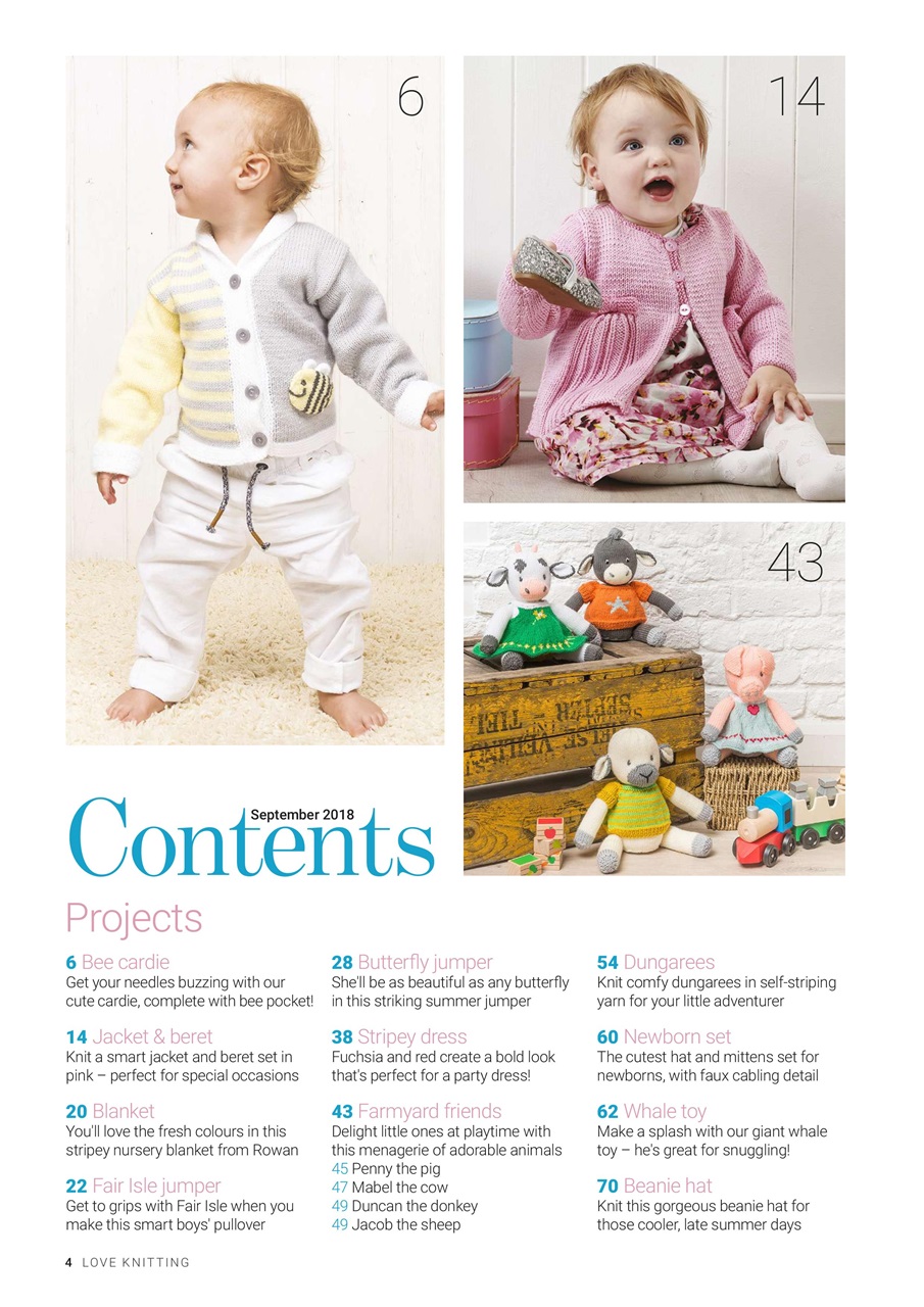 Simply Knitting Preview Pages