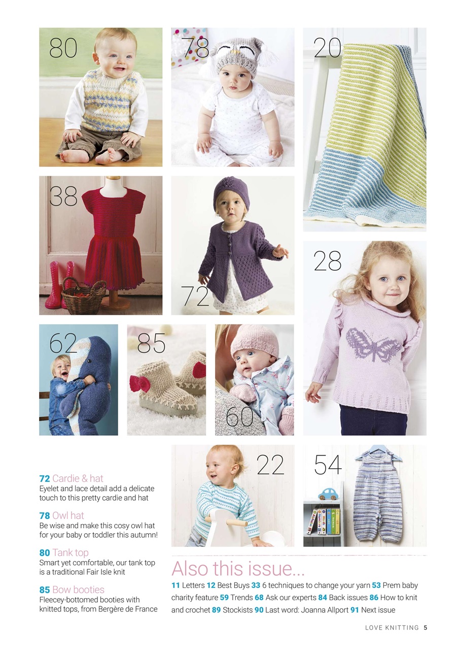 Simply Knitting Preview Pages
