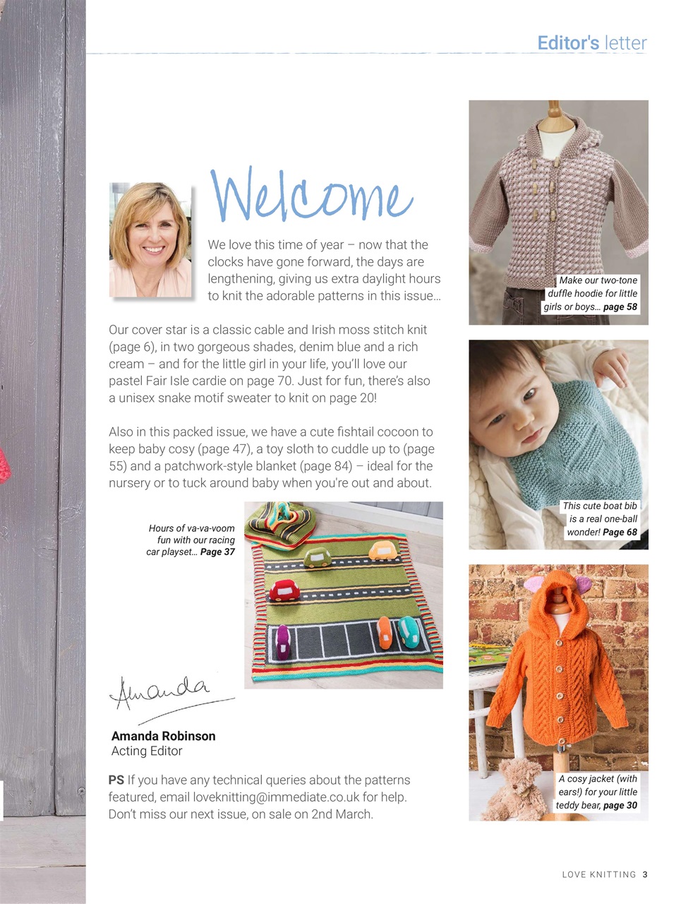 Simply Knitting Preview Pages