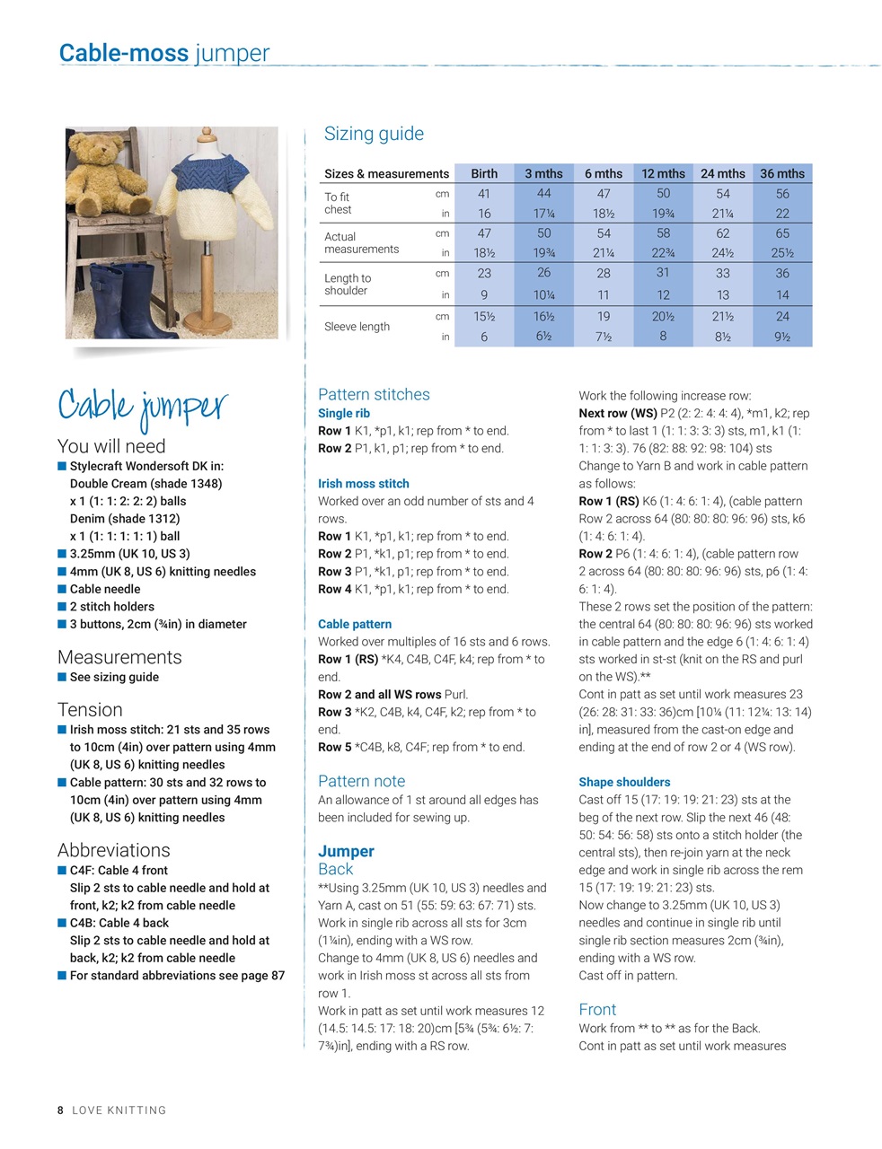 Simply Knitting Preview Pages