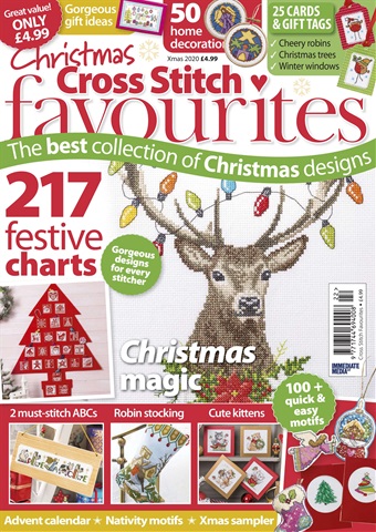 The World of Cross Stitching issue Cross Stitch Favourites Christmas 2020