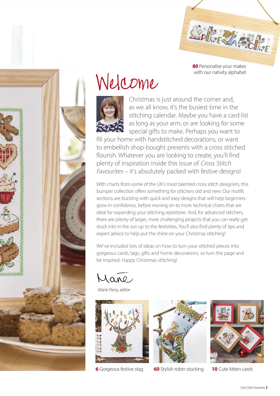 The World of Cross Stitching Preview Pages