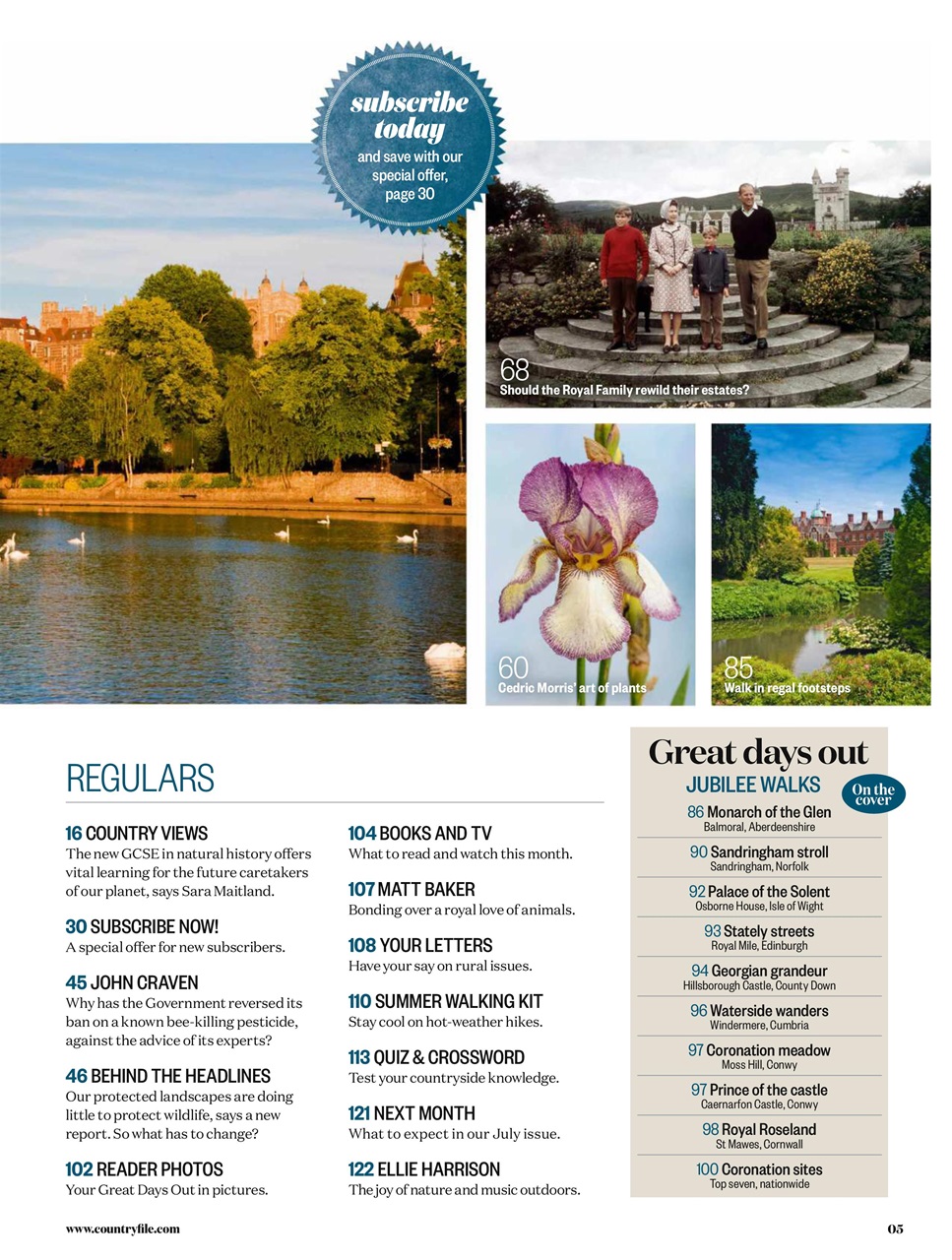 BBC Countryfile Magazine Preview Pages