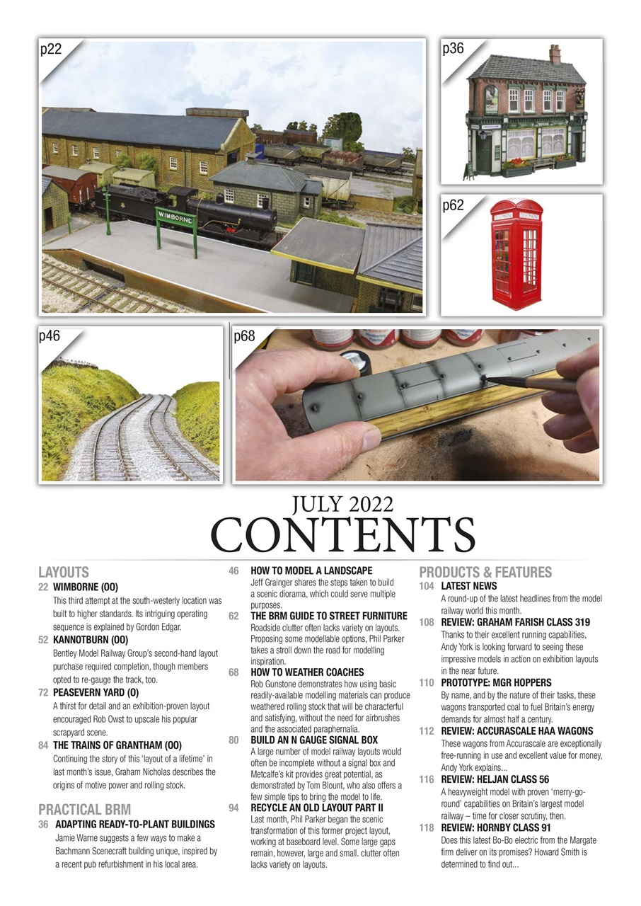 British Railway Modelling (BRM) Preview Pages