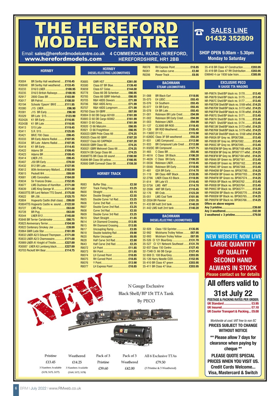 British Railway Modelling (BRM) Preview Pages