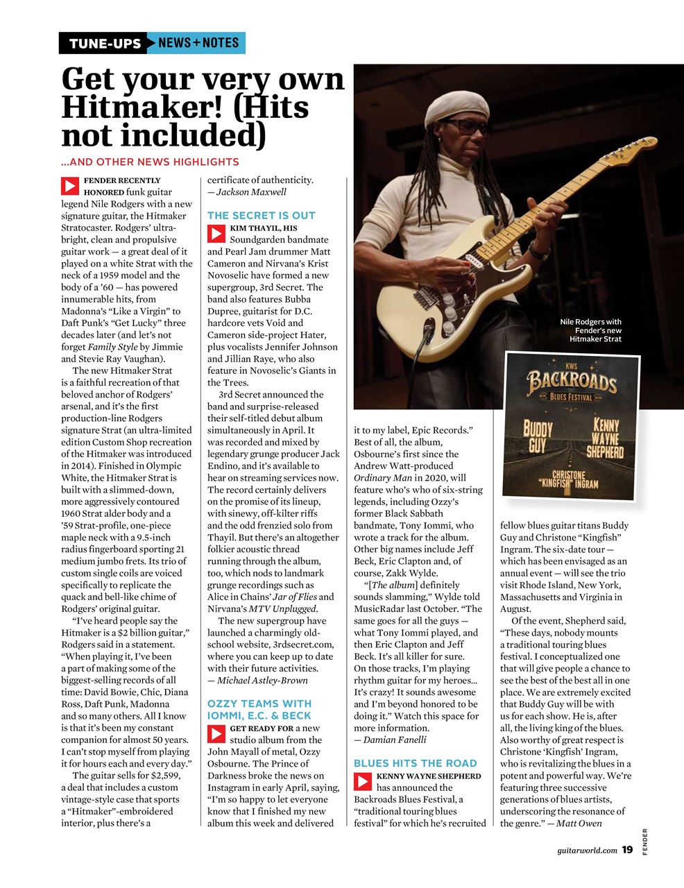 Guitar World Preview Pages