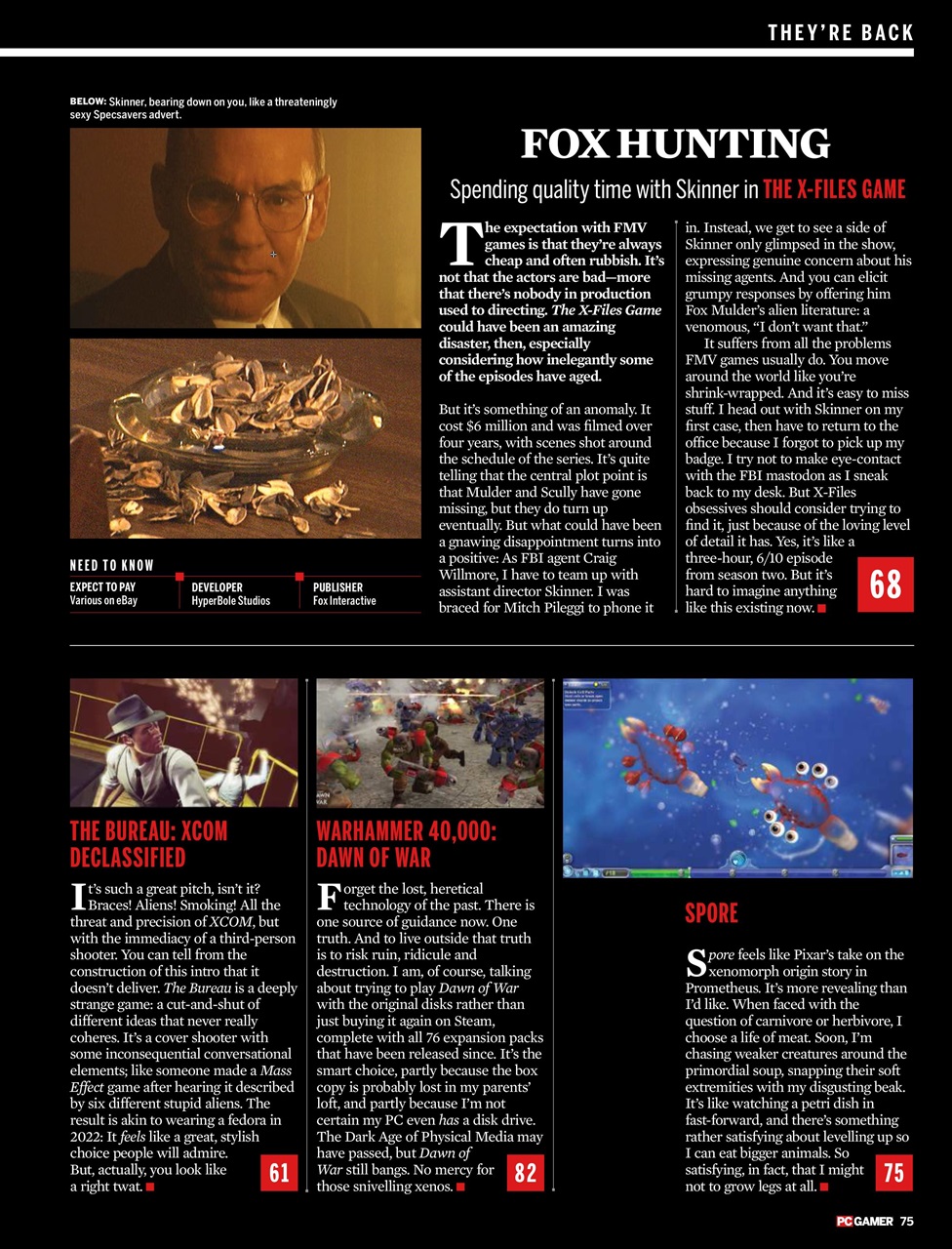 PC Gamer (US Edition) Preview Pages