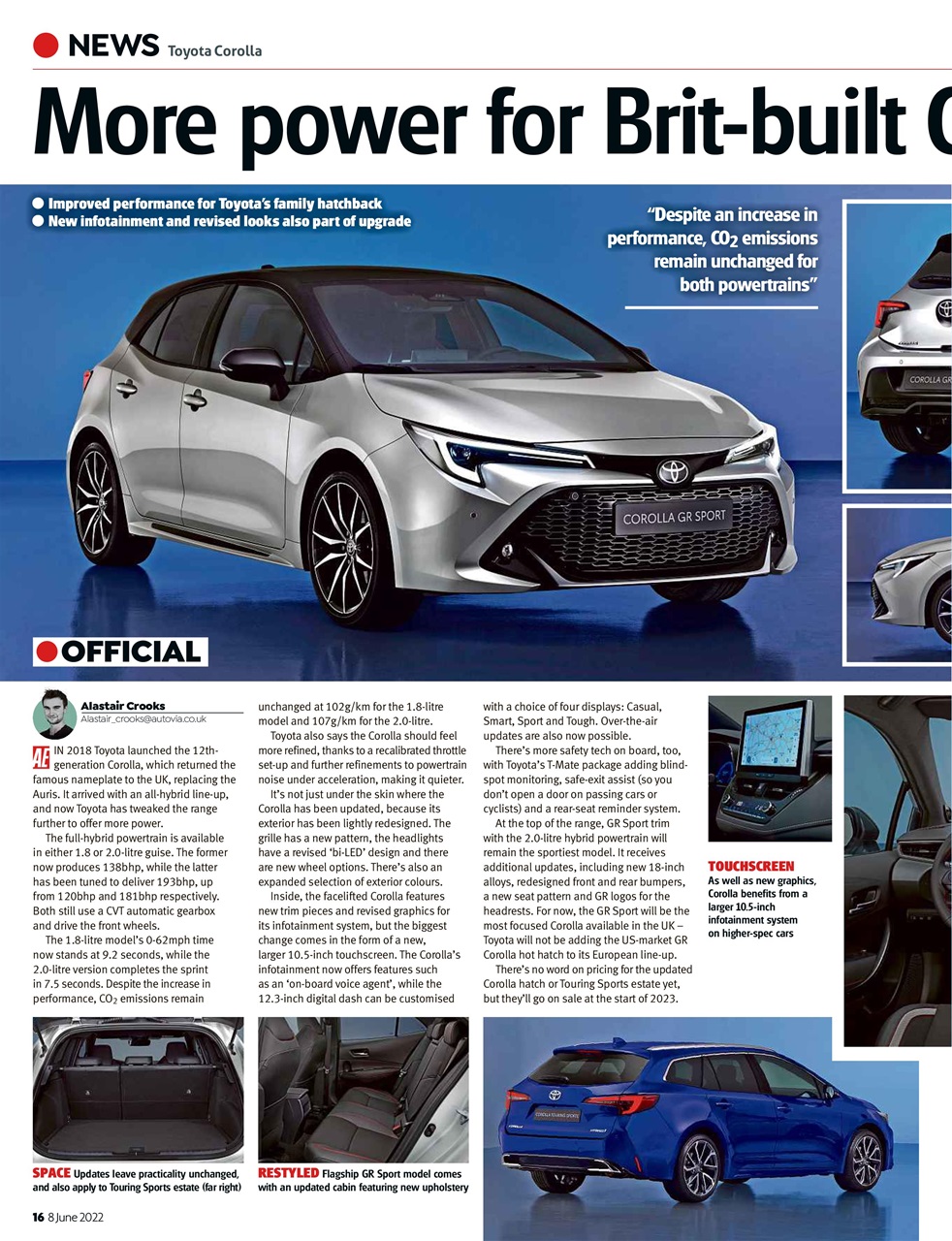 Auto Express Preview Pages