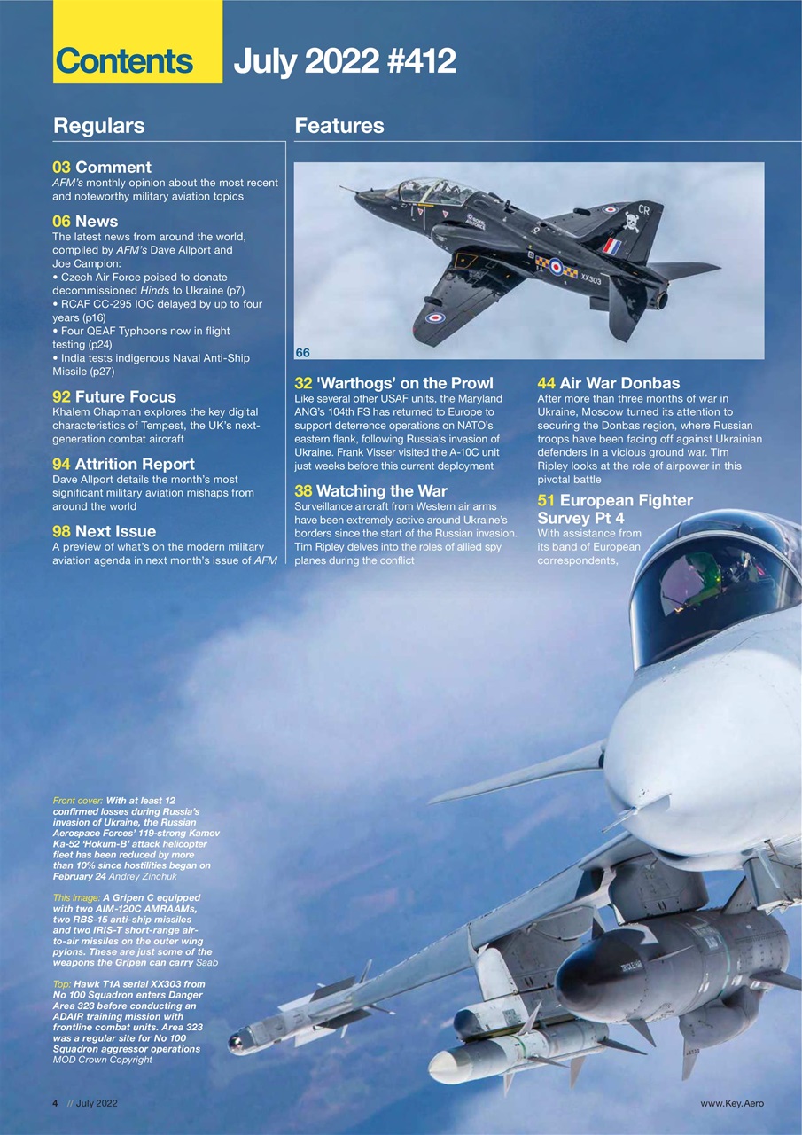AirForces Monthly Preview Pages
