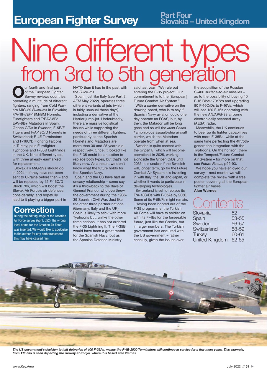 AirForces Monthly Preview Pages