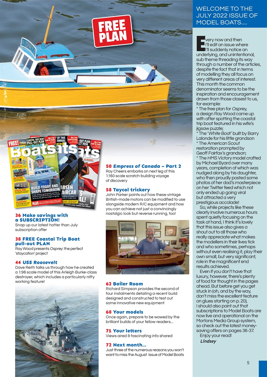 Model Boats Preview Pages