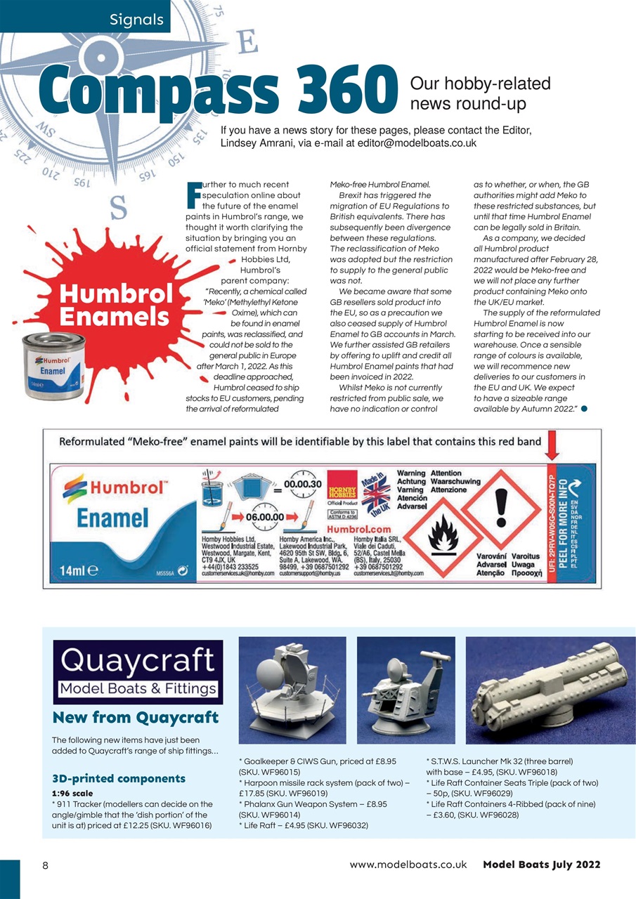 Model Boats Preview Pages