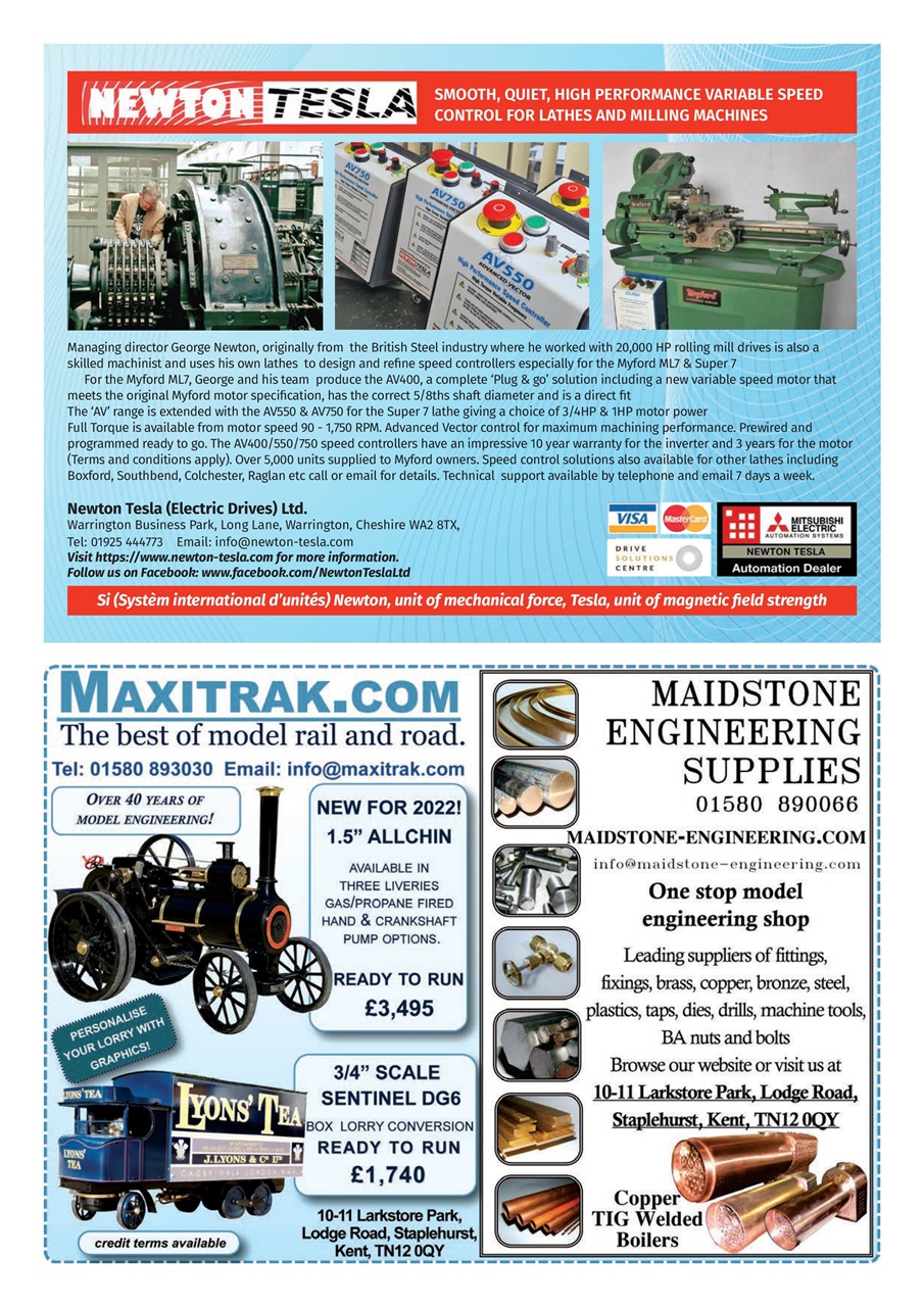 Model Engineer Preview Pages