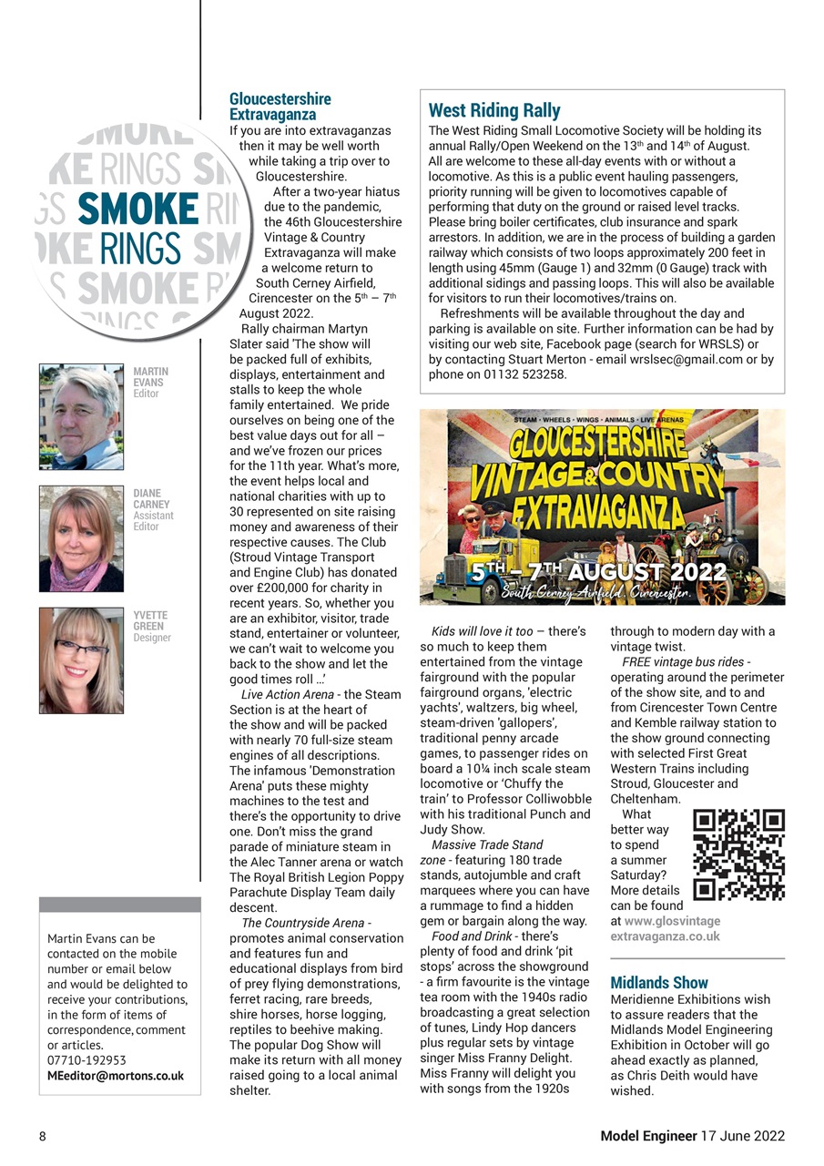 Model Engineer Preview Pages