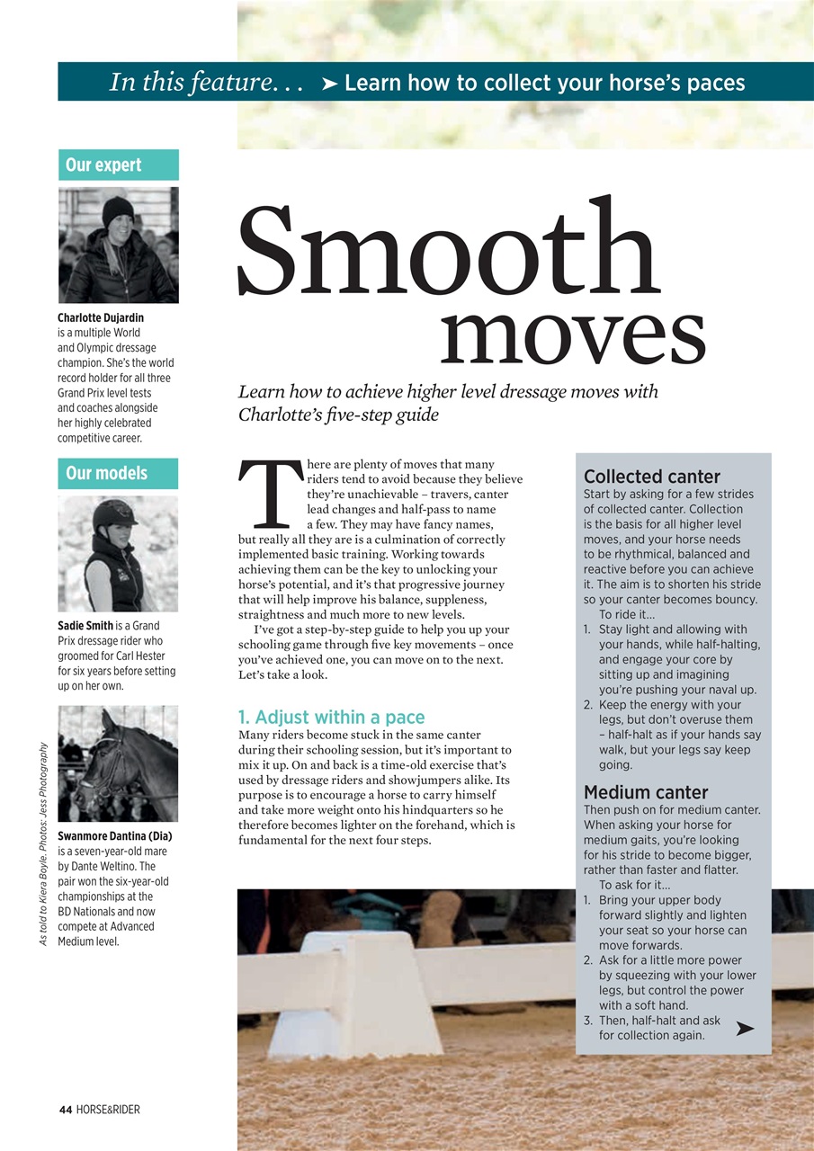 Horse&Rider Magazine - UK equestrian magazine for Horse and Rider Preview Pages