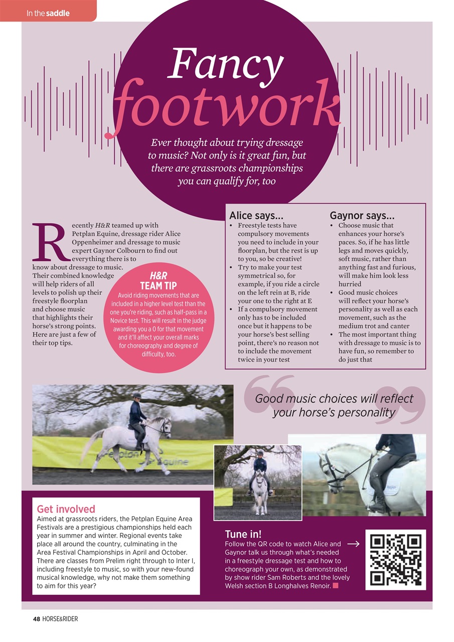 Horse&Rider Magazine - UK equestrian magazine for Horse and Rider Preview Pages