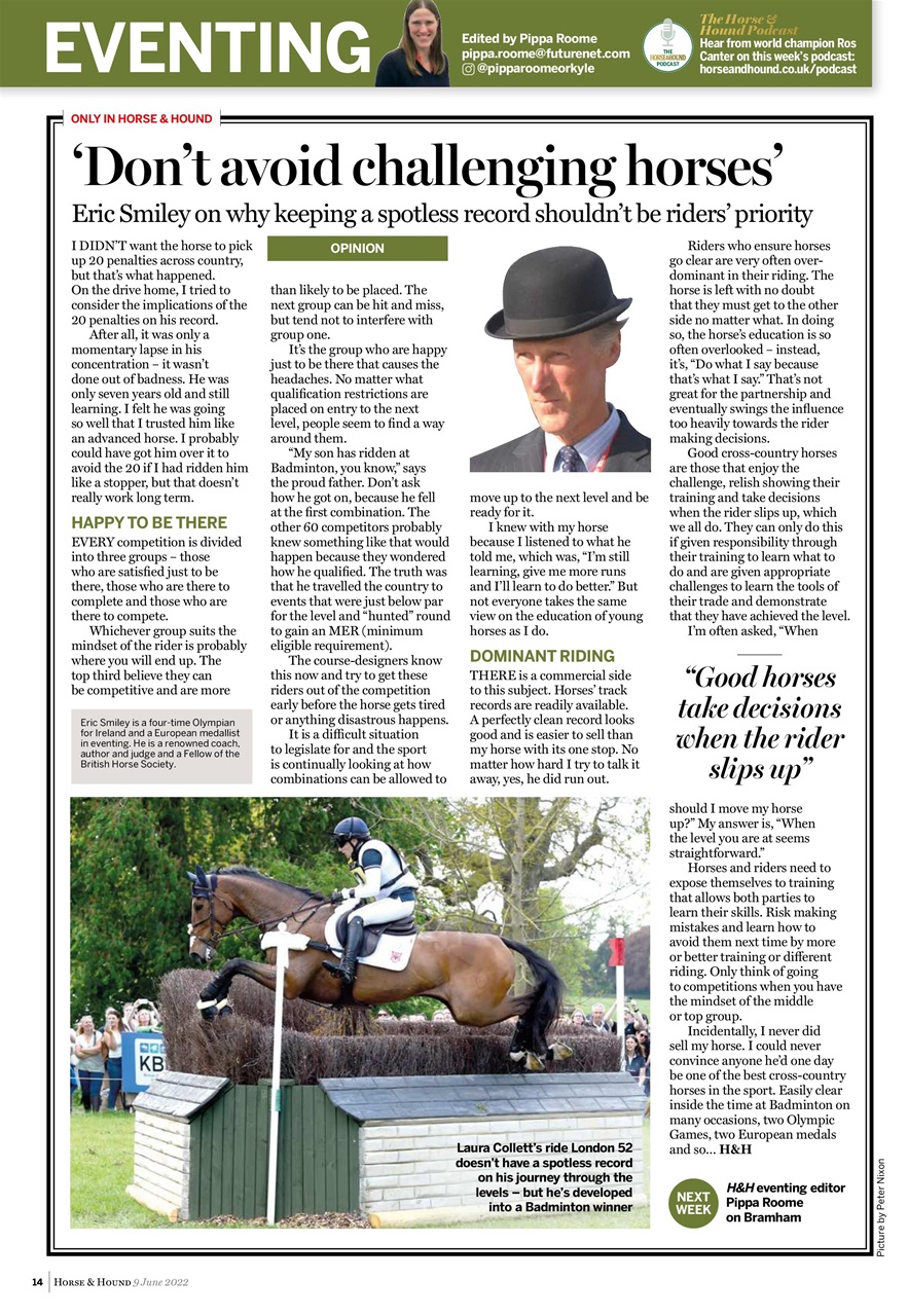Horse & Hound Preview Pages