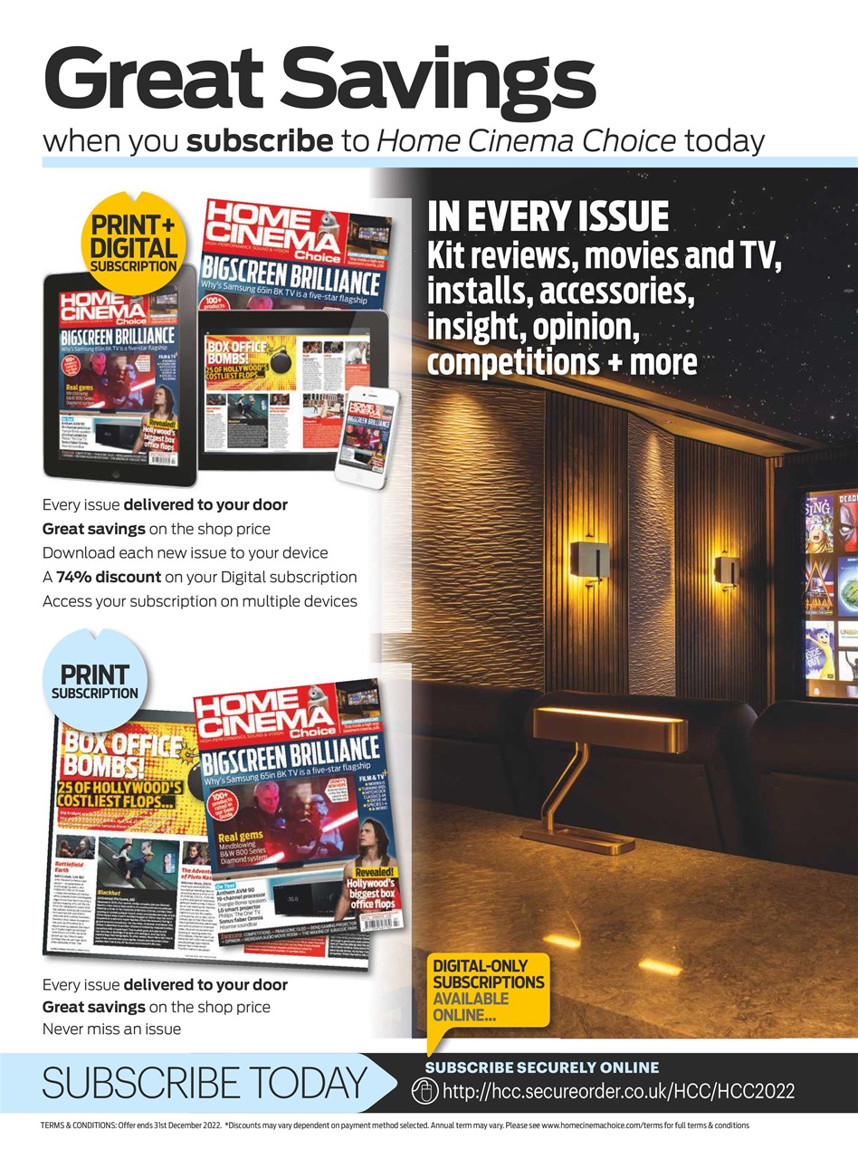 Home Cinema Choice Preview Pages