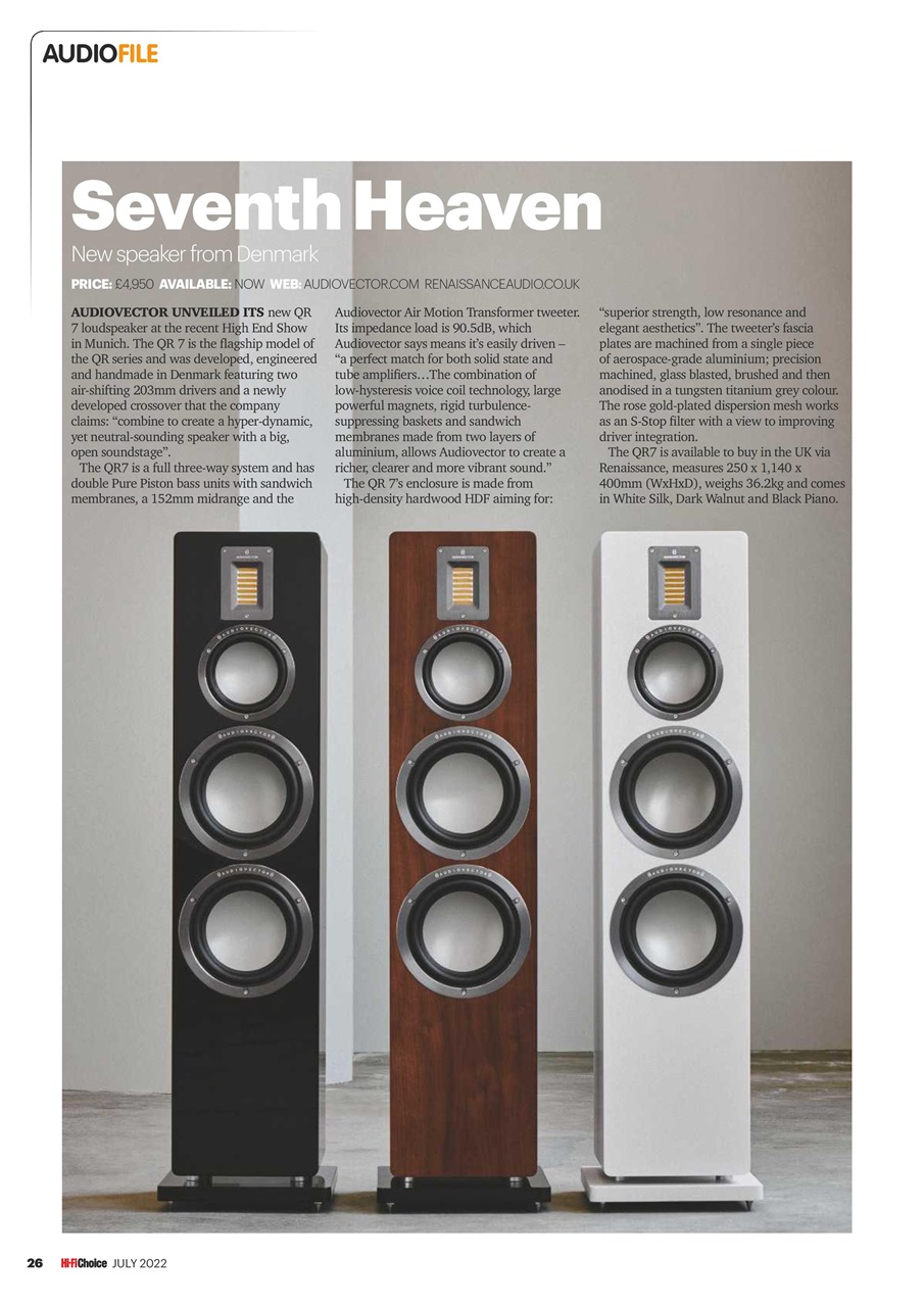 Hi-Fi Choice Preview Pages