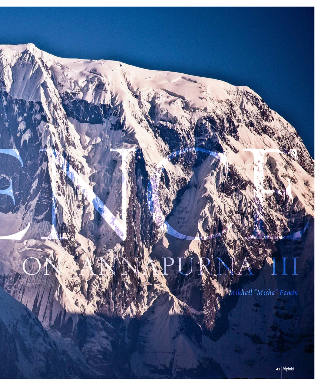 Alpinist Preview Pages