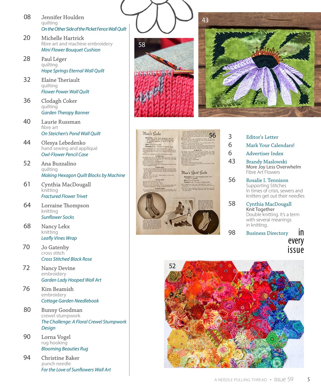 A Needle Pulling Thread Preview Pages